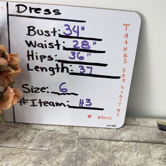 NEW ! J.CREW Striped Eyelet Dress Sz 6 - Picture 12 of 17